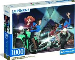 CLEMENTONI - PUZZLE 1000 PEZZI LUPIN III: vendita online CLEMENTONI - PUZZLE 1000 PEZZI LUPIN III in offerta
