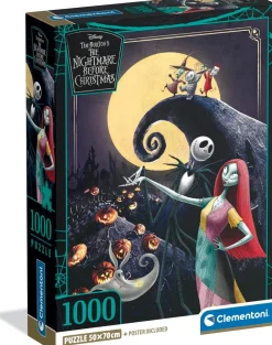 CLEMENTONI - PUZZLE 1000 PEZZI DISNEY NIGHTMARE BEFORE XMAS: vendita online CLEMENTONI - PUZZLE 1000 PEZZI DISNEY NIGHTMARE BEFORE XMAS in offerta