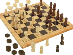 CLEMENTONI - SCACCHI+ DAMA IN LEGNO: vendita online CLEMENTONI - SCACCHI+ DAMA IN LEGNO in offerta