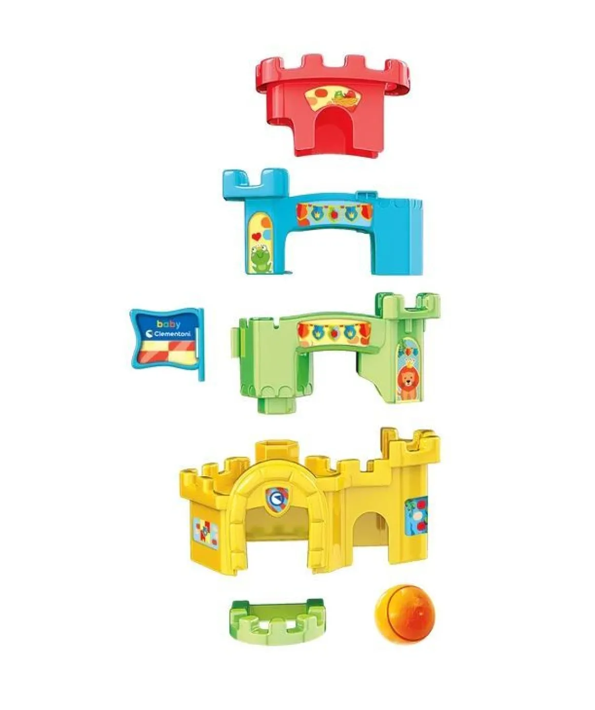 CLEMENTONI BABY - CASTELLO CUCÙ SCIVOLA GIÙ: vendita online CLEMENTONI BABY - CASTELLO CUCÙ SCIVOLA GIÙ in offerta