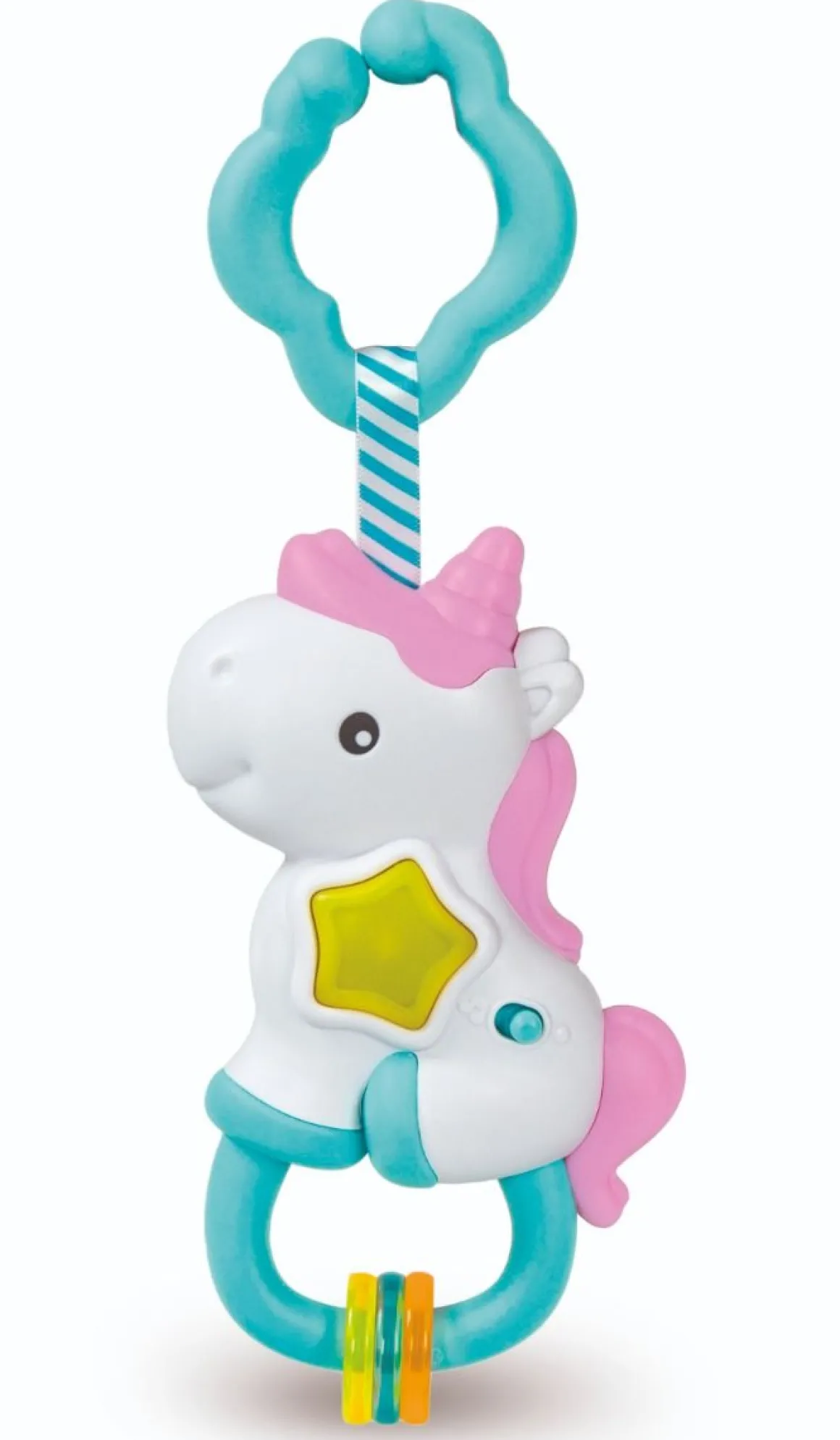 CLEMENTONI BABY - INTARACTIVE RATTLE UNICORN: vendita online CLEMENTONI BABY - INTARACTIVE RATTLE UNICORN in offerta