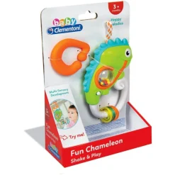CLEMENTONI BABY - INTARACTIVE RATTLE CHAMELEON: vendita online CLEMENTONI BABY - INTARACTIVE RATTLE CHAMELEON in offerta