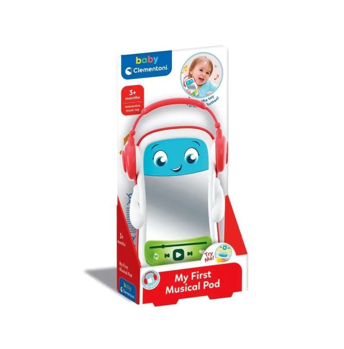 CLEMENTONI BABY - MY FIRST MUSICAL POD CON LUCI/SUONI E SPECCHIETTO: vendita online CLEMENTONI BABY - MY FIRST MUSICAL POD CON LUCI/SUONI E SPECCHIETTO in offerta