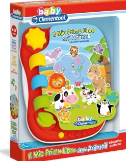 CLEMENTONI BABY - PRIMO LIBRO DEGLI ANIMALI -K-: vendita online CLEMENTONI BABY - PRIMO LIBRO DEGLI ANIMALI -K- in offerta