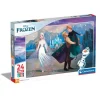 CLEMENTONI DISNEY - PUZZLE 24 MAXI PEZZI FROZEN: PUZZLE GIOCO