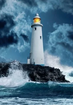 CLEMENTONI HQC - PUZZLE 1000 PEZZI LIGHTOUSE IN THE STORM: vendita online CLEMENTONI HQC - PUZZLE 1000 PEZZI LIGHTOUSE IN THE STORM in offerta