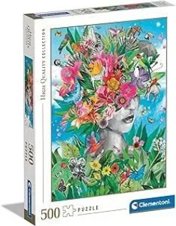 CLEMENTONI HQC - PUZZLE 500 PEZZI HEAD IN THE JUNGLE: vendita online CLEMENTONI HQC - PUZZLE 500 PEZZI HEAD IN THE JUNGLE in offerta
