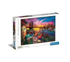 CLEMENTONI HQC - PUZZLE 3000 PEZZI MANHATTAN BALCONY SUNSET: vendita online CLEMENTONI HQC - PUZZLE 3000 PEZZI MANHATTAN BALCONY SUNSET in offerta