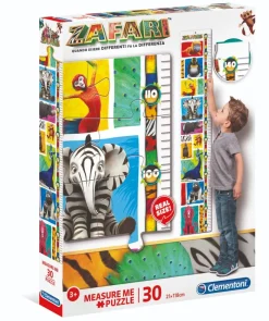 CLEMENTONI MEASURE ME - PUZZLE 30 MAXI PEZZI ZAFARI: vendita online CLEMENTONI MEASURE ME - PUZZLE 30 MAXI PEZZI ZAFARI in offerta