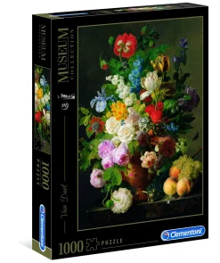 CLEMENTONI MUSEUM - PUZZLE 1000 PEZZI VASO DI FIORI DI VAN DAEL: vendita online CLEMENTONI MUSEUM - PUZZLE 1000 PEZZI VASO DI FIORI DI VAN DAEL in offerta
