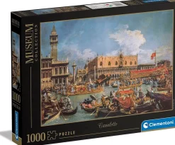CLEMENTONI MUSEUM - PUZZLE 1000 PEZZI CANALETTO THE RETURN OF BUCENTAUR AT THE MOLO ON ASCENSION DAY: vendita online CLEMENTONI MUSEUM - PUZZLE 1000 PEZZI CANALETTO THE RETURN OF BUCENTAUR AT THE MOLO ON ASCENSION DAY in offerta