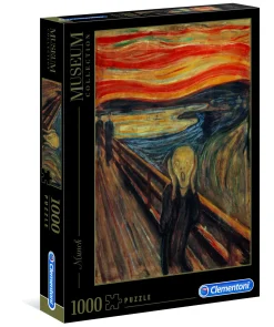 CLEMENTONI MUSEUM - PUZZLE 1000 PEZZI L'URLO DI MUNCH : vendita online CLEMENTONI MUSEUM - PUZZLE 1000 PEZZI L'URLO DI MUNCH in offerta