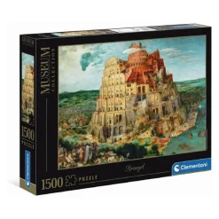 CLEMENTONI MUSEUM - PUZZLE 1500 PEZZI BABEL TOWER: vendita online CLEMENTONI MUSEUM - PUZZLE 1500 PEZZI BABEL TOWER in offerta
