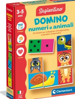 CLEMENTONI SAPIENTINO - DOMINO NUMERI E ANIMALI: vendita online CLEMENTONI SAPIENTINO - DOMINO NUMERI E ANIMALI in offerta