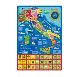 CLEMENTONI SAPIENTINO - GEO-PUZZLE MAGNETICO DELL ITALIA: vendita online CLEMENTONI SAPIENTINO - GEO-PUZZLE MAGNETICO DELL ITALIA in offerta