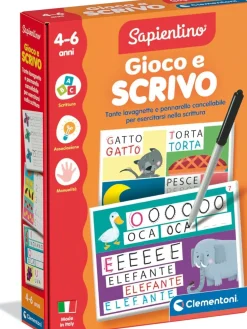 CLEMENTONI SAPIENTINO - GIOCO E SCRIVO: vendita online CLEMENTONI SAPIENTINO - GIOCO E SCRIVO in offerta