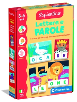 CLEMENTONI SAPIENTINO - LETTERE E PAROLE: vendita online CLEMENTONI SAPIENTINO - LETTERE E PAROLE in offerta