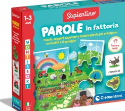 CLEMENTONI SAPIENTINO - PAROLE IN FATTORIA: vendita online CLEMENTONI SAPIENTINO - PAROLE IN FATTORIA in offerta