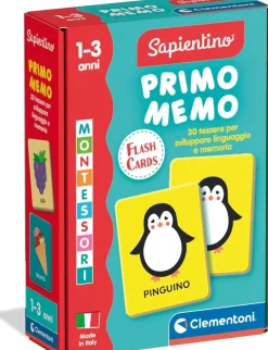 CLEMENTONI SAPIENTINO MONTESSORI - FLASHCARDS BABY PRIMO MEMO: vendita online CLEMENTONI SAPIENTINO MONTESSORI - FLASHCARDS BABY PRIMO MEMO in offerta