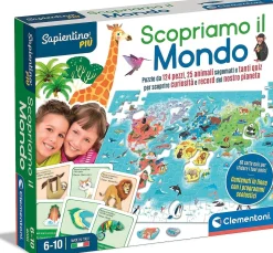 CLEMENTONI SAPIENTINO PIU' - SCOPRIAMO IL MONDO SMART: vendita online CLEMENTONI SAPIENTINO PIU' - SCOPRIAMO IL MONDO SMART in offerta