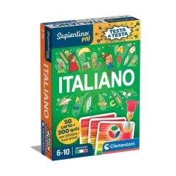CLEMENTONI SAPIENTINO PIU - CARTE ITALIANO: vendita online CLEMENTONI SAPIENTINO PIU - CARTE ITALIANO in offerta