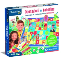 CLEMENTONI SAPIENTINO PIU' - OPERAZIONI E TABELLINE: vendita online CLEMENTONI SAPIENTINO PIU' - OPERAZIONI E TABELLINE in offerta