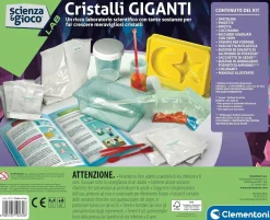 CLEMENTONI SCIENZA E GIOCO - CRISTALLI GIGANTI: vendita online CLEMENTONI SCIENZA E GIOCO - CRISTALLI GIGANTI in offerta