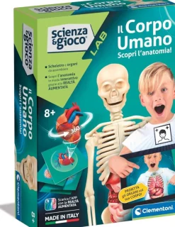 CLEMENTONI SCIENZA E GIOCO - CORPO UMANO: vendita online CLEMENTONI SCIENZA E GIOCO - CORPO UMANO in offerta