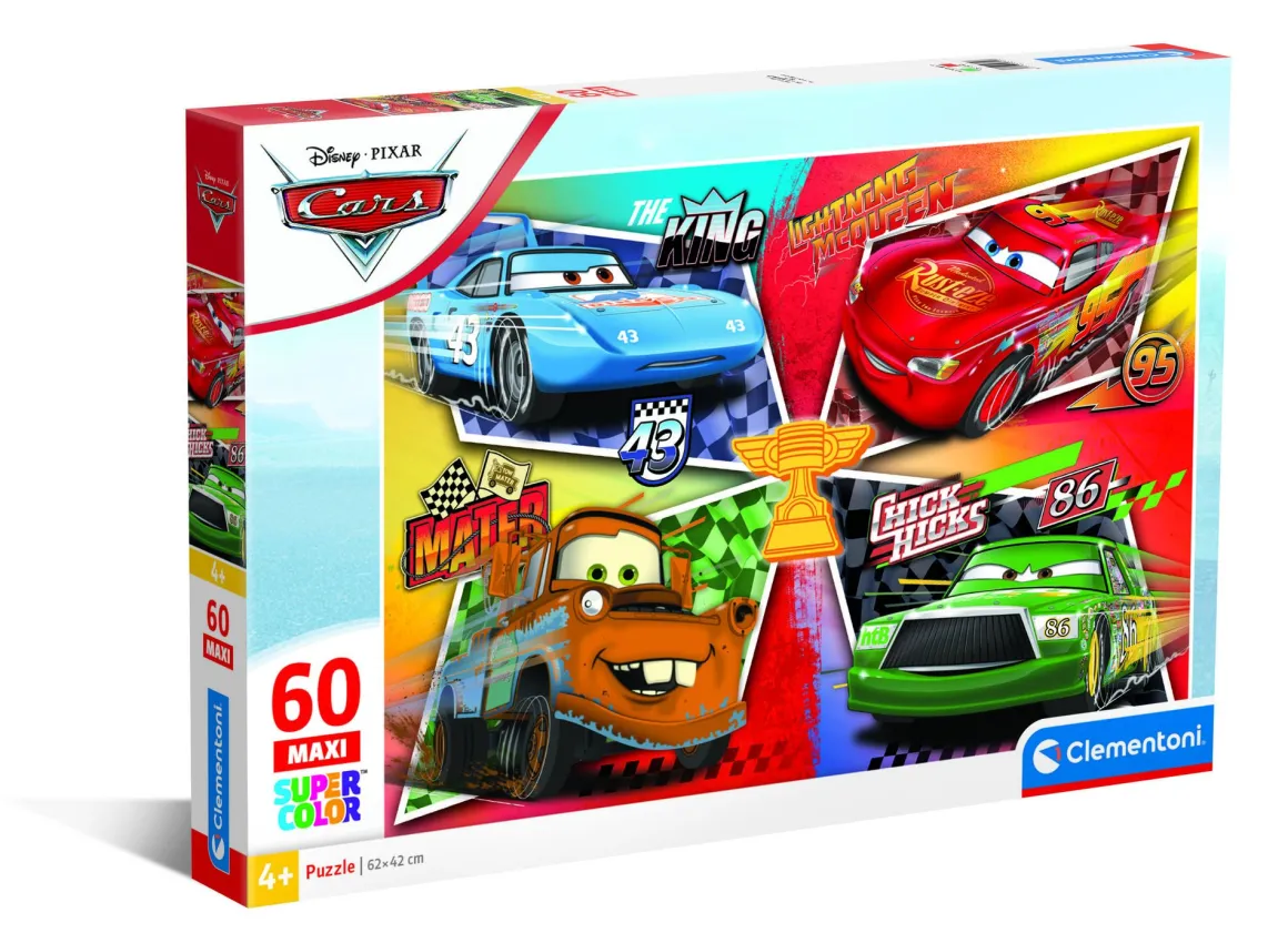 CLEMENTONI SUPER COLOR - PUZZLE 60 PEZZI MAXI CARS: vendita online CLEMENTONI SUPER COLOR - PUZZLE 60 PEZZI MAXI CARS in offerta