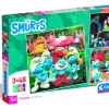 CLEMENTONI SUPER COLOR - PUZZLE 3X48 SQUARE SMURFS: vendita online CLEMENTONI SUPER COLOR - PUZZLE 3X48 SQUARE SMURFS in offerta