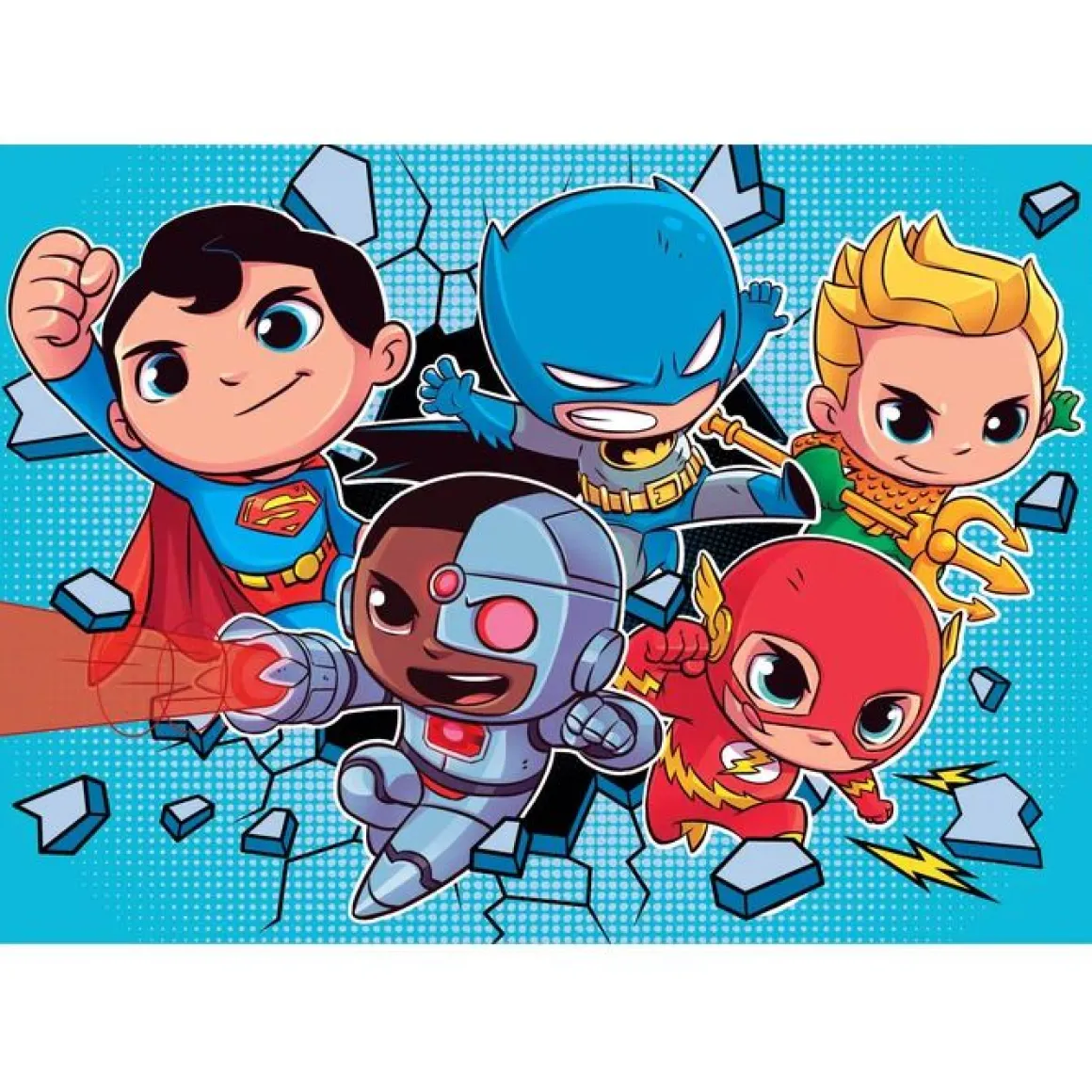 CLEMENTONI SUPERCOLOR - PUZZLE 2X60 DC COMICS SUPERFRIENDS: vendita online CLEMENTONI SUPERCOLOR - PUZZLE 2X60 DC COMICS SUPERFRIENDS in offerta