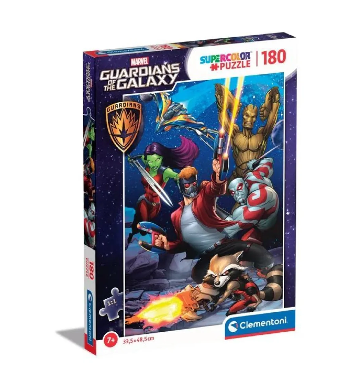 CLEMENTONI SUPERCOLOR - PUZZLE 180 PEZZI MARVEL GUARDIANS OF THE GALAXY: vendita online CLEMENTONI SUPERCOLOR - PUZZLE 180 PEZZI MARVEL GUARDIANS OF THE GALAXY in offerta