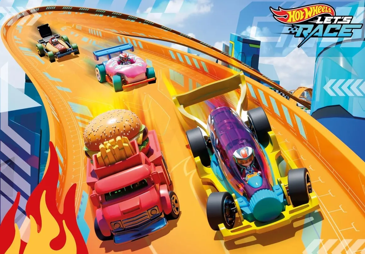 CLEMENTONI SUPERCOLOR - PUZZLE 24 MAXI PEZZI HOTWHEELS: vendita online CLEMENTONI SUPERCOLOR - PUZZLE 24 MAXI PEZZI HOTWHEELS in offerta