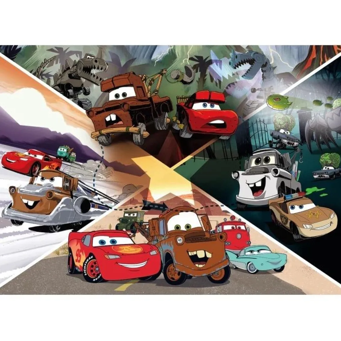 CLEMENTONI SUPERCOLOR - PUZZLE 104 PEZZI CARS ON THE ROAD: vendita online CLEMENTONI SUPERCOLOR - PUZZLE 104 PEZZI CARS ON THE ROAD in offerta