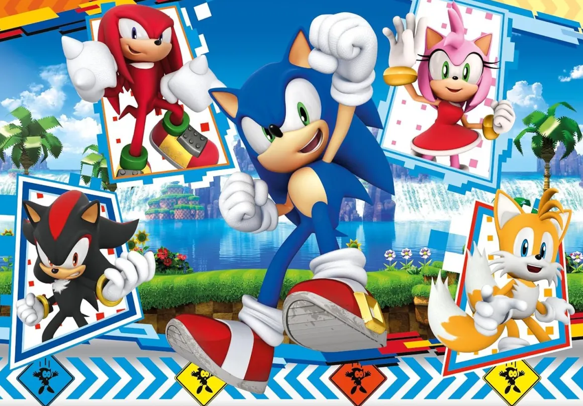 CLEMENTONI SUPERCOLOR - PUZZLE 24 MAXI PEZZI SONIC: vendita online CLEMENTONI SUPERCOLOR - PUZZLE 24 MAXI PEZZI SONIC in offerta