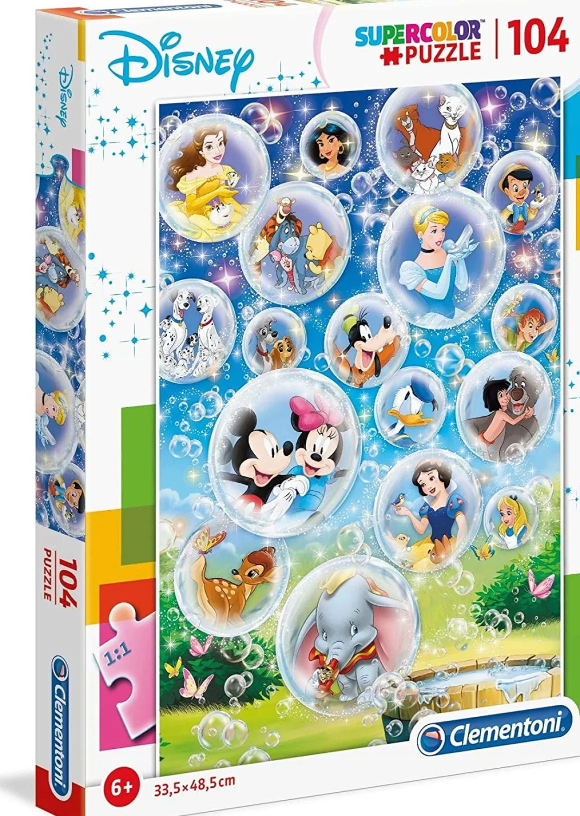 CLEMENTONI SUPERCOLOR - PUZZLE 104 PEZZI DISNEY CLASSIC: vendita online CLEMENTONI SUPERCOLOR - PUZZLE 104 PEZZI DISNEY CLASSIC in offerta
