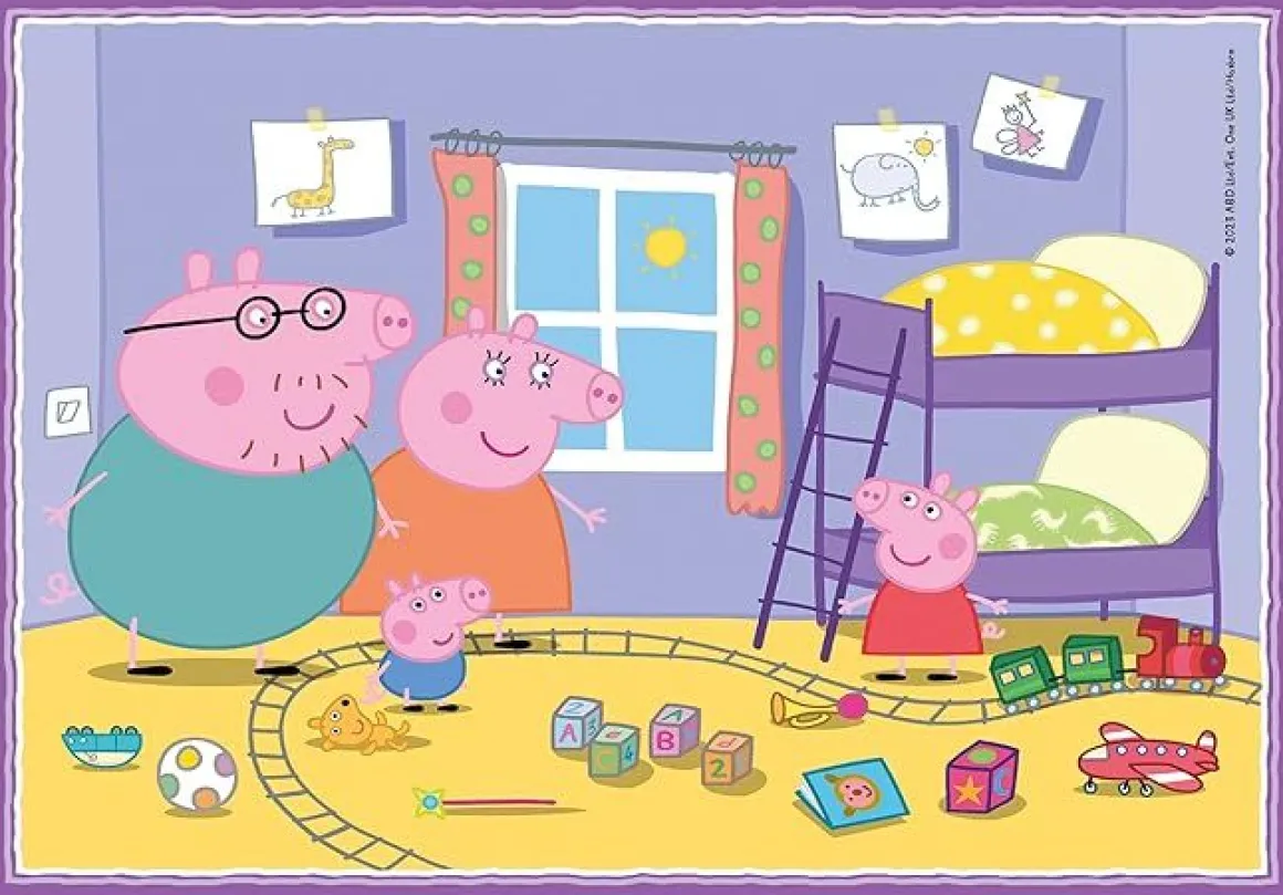 CLEMENTONI SUPERCOLOR - PUZZLE 4 IN 1 PEPPA PIG: vendita online CLEMENTONI SUPERCOLOR - PUZZLE 4 IN 1 PEPPA PIG in offerta