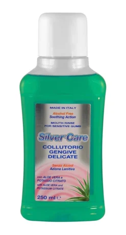 COLLUTORIO GENGIVE DELICATE 250ML SILVER CARE: vendita online COLLUTORIO GENGIVE DELICATE 250ML SILVER CARE in offerta