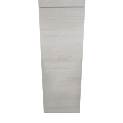 Colonna con Ante Reversibili in quercia Bianca: mobile bagno Colonna