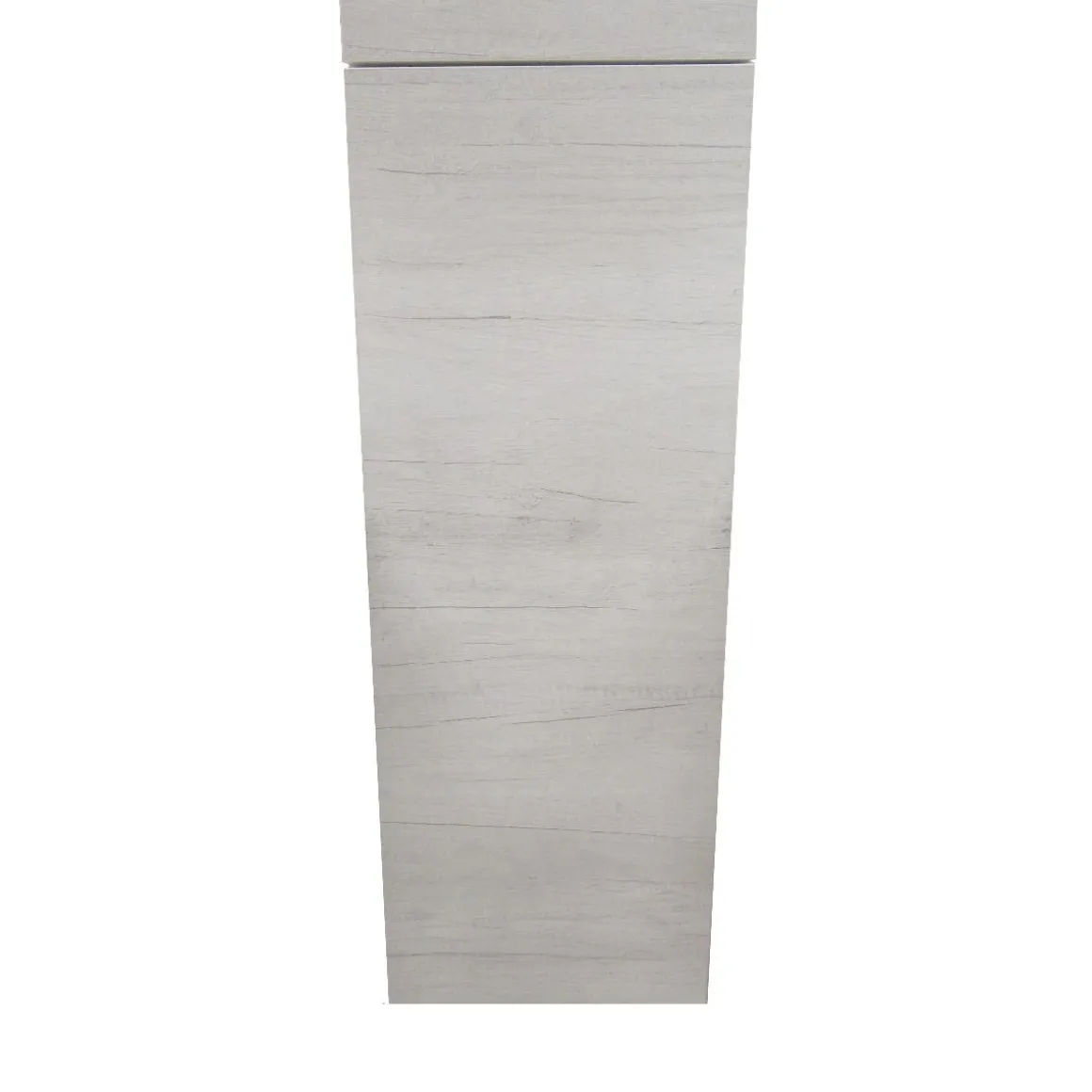 Colonna con Ante Reversibili in quercia Bianca: mobile bagno Colonna
