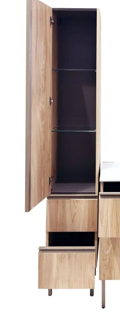 COLONNA MOD. BIK CM 35X37 H.195 TUTTA ALMOND