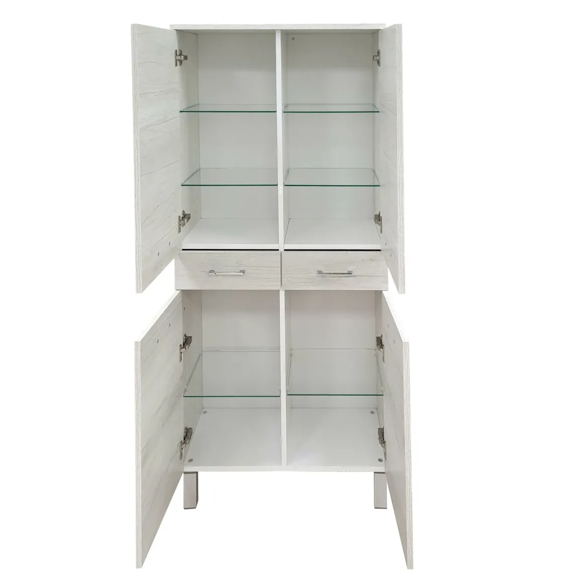 COLONNA MOD. GAIA CM 69X34 H. 153 TUTTA QUERCIA BIANCA