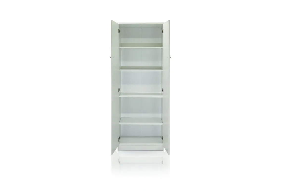 COLONNA MOD. MULTIUSO CM 62X34 H. 183 BIANCO OPACO