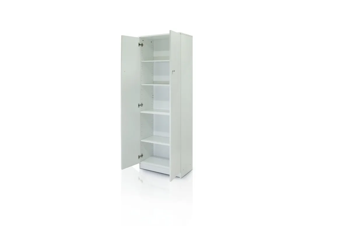 COLONNA MOD. MULTIUSO CM 62X34 H. 183 BIANCO OPACO