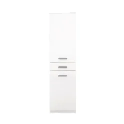 COLONNA PORTA BIANCHERIA MOD. CLASSICA CM 35X34 H. 150 BIANCO LUCIDO