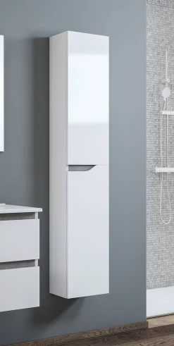 COLONNA SOSPESA GRACE2 CM 30X22 H. 160 BIANCO LUCIDO