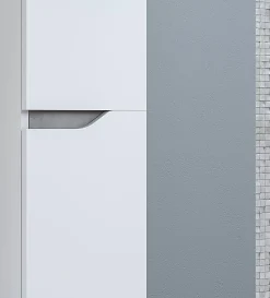 COLONNA SOSPESA GRACE2 CM 30X22 H. 160 BIANCO LUCIDO