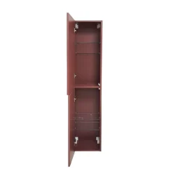 COLONNA SOSPESA MOD.MAYA 2 CM 30X22 H. 160 RUGGINE OPACO CON SERIGRAFIA