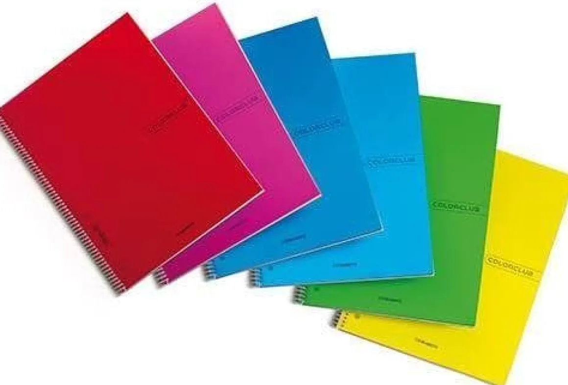 COLORCLUB - QUADERNO AD ANELLI 70+1 FOGLI A4+ A SPIRALE RIGHE ASS.: vendita online COLORCLUB - QUADERNO AD ANELLI 70+1 FOGLI A4+ A SPIRALE RIGHE ASS. in offerta