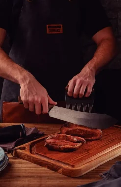 COLTELLO PER CARNE IN ACCIAIO INOX E LEGNO - TRAMONTINA